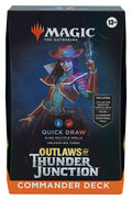 MTG: Outlaws of Thunder Junction Commander Decks CCG Wizards of the Coast Quick Draw