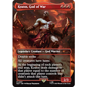 MTG Secret Lair x God of War: Greek (Non-Foil) – Battlefield Bangkok