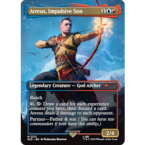 MTG Secret Lair x God of War: Norse (Non-Foil) Card Games Wizards of the Coast 
