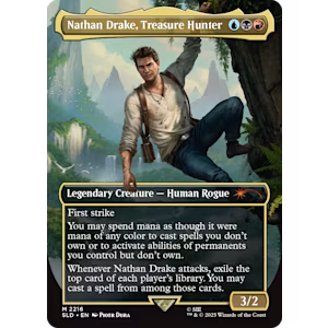 MTG Secret Lair x Uncharted (Non-Foil) Card Games Wizards of the Coast 