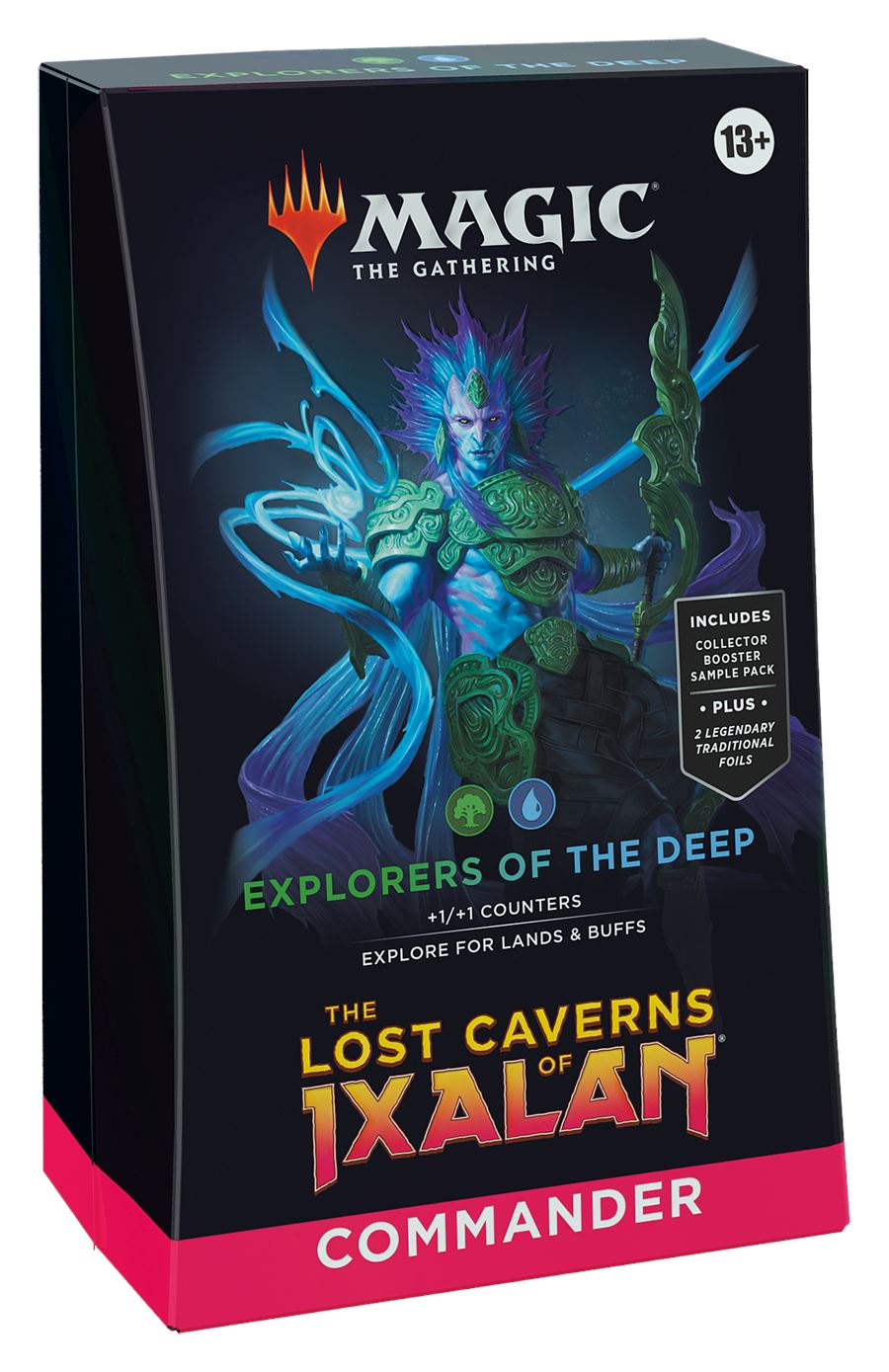 MTG: The Lost Caverns of Ixalan Commander Decks CCG Wizards of the Coast Explorers of the Deep