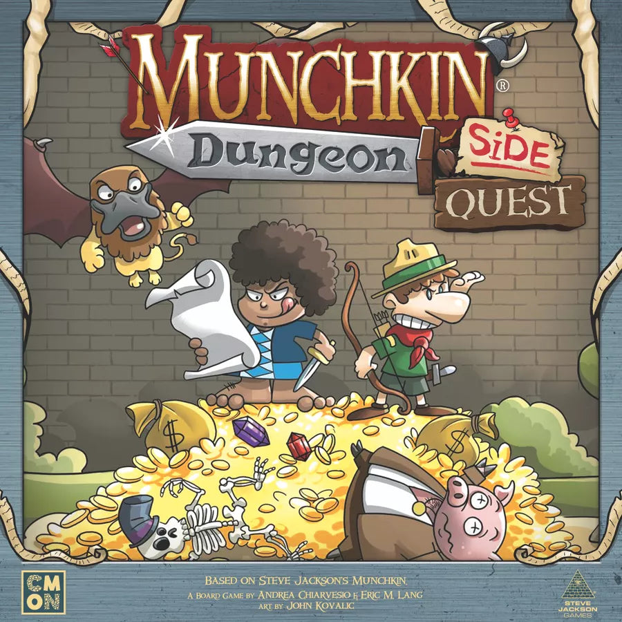 Munchkin Dungeon: Side Quest Board Games CMON