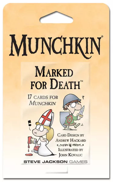 Munchkin - Marked for Death Booster Card Games Steve Jackson Games