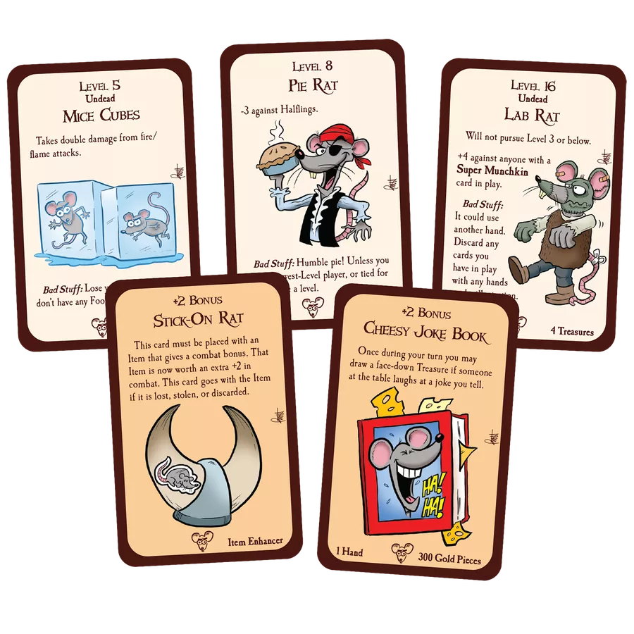 Munchkin - Rats Card Games Steve Jackson Games
