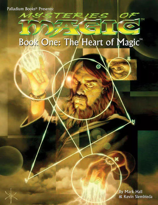 Mysteries of Magic Book One: The Heart of Magic RPG Palladium 