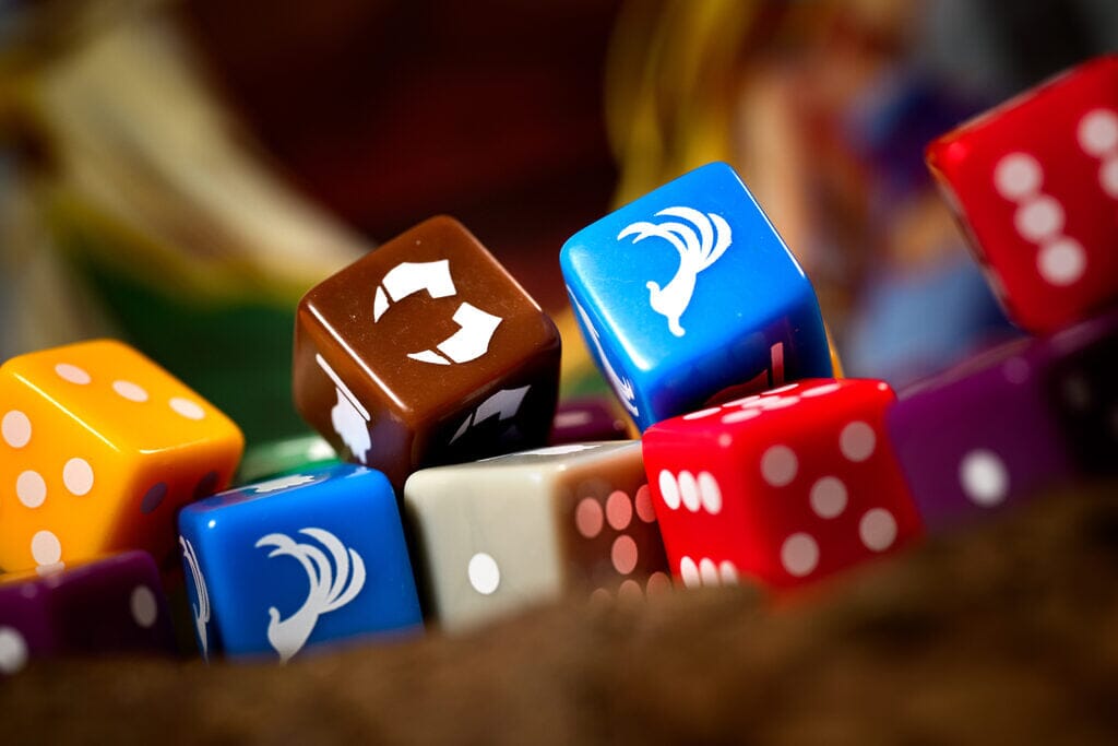 Mythical Dice Board Games IELLO