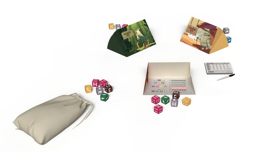 Mythical Dice Board Games IELLO