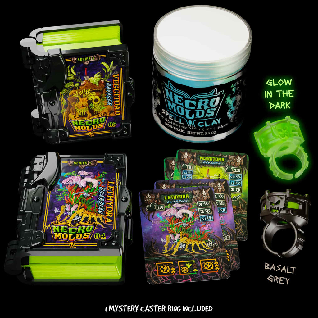 Necromolds Monster Pack 1: Lethydra and Veggitoad Board Games Necromolds
