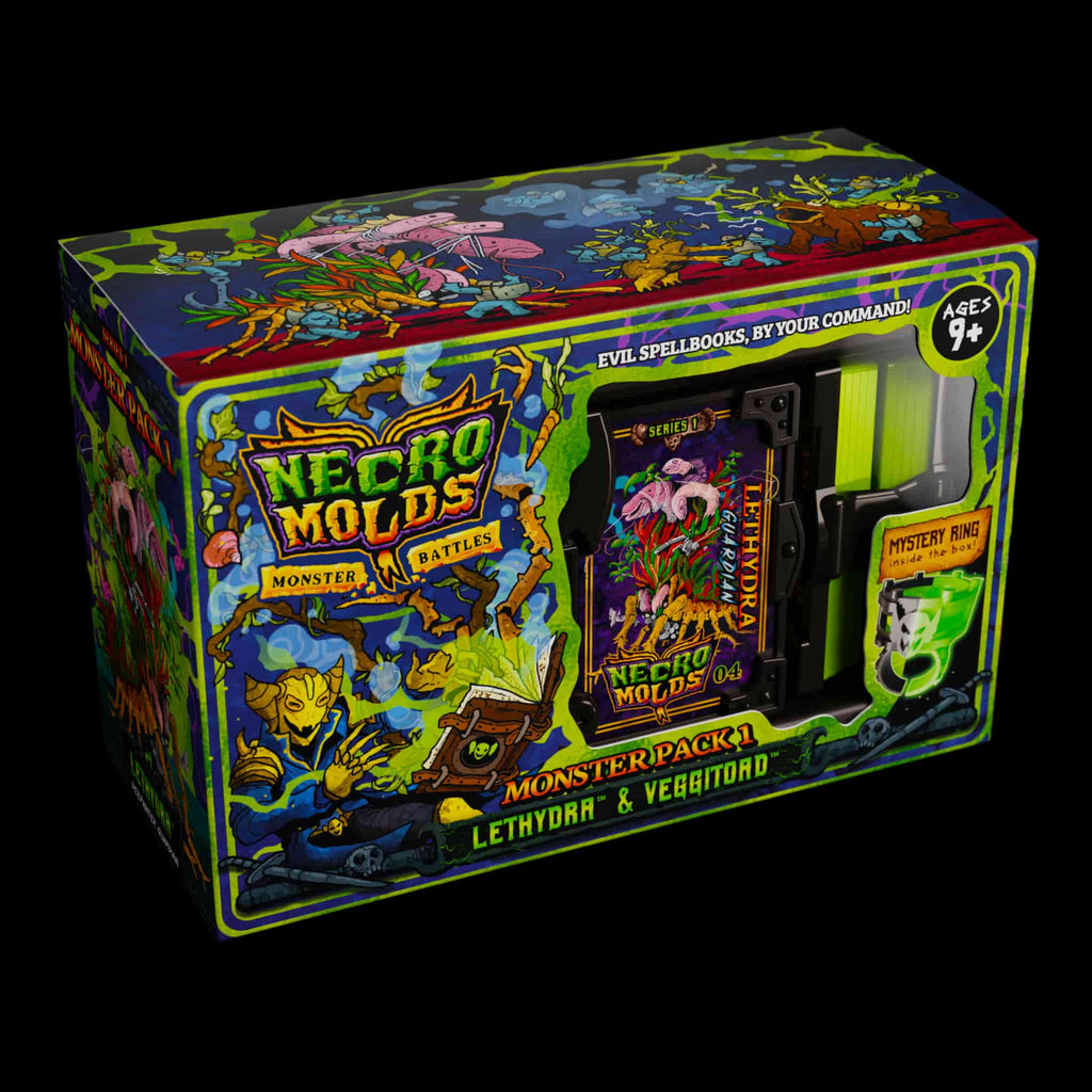 Necromolds Monster Pack 1: Lethydra and Veggitoad Board Games Necromolds