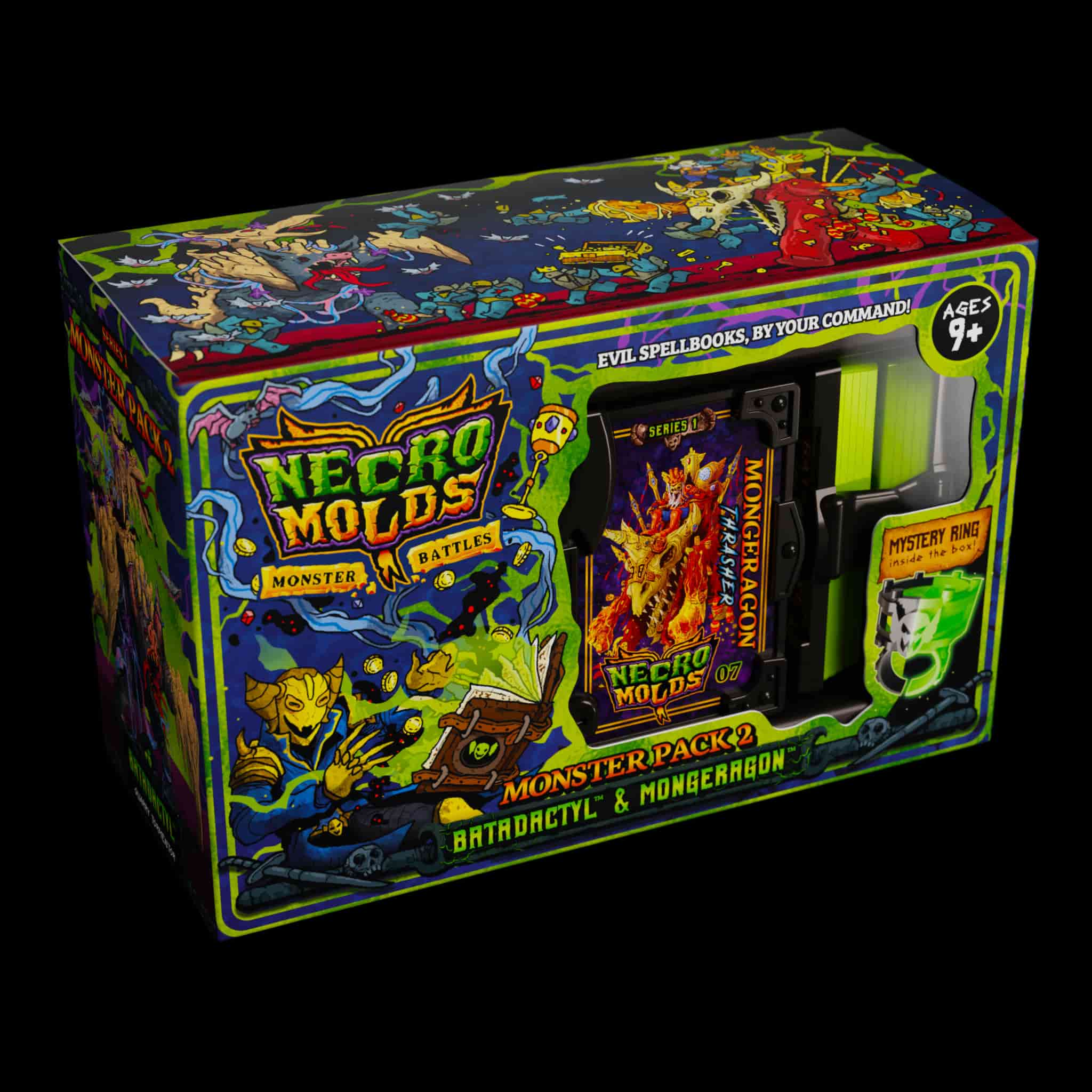 Necromolds Monster Pack 2: Batadactyl and Mongeragon Board Games Necromolds