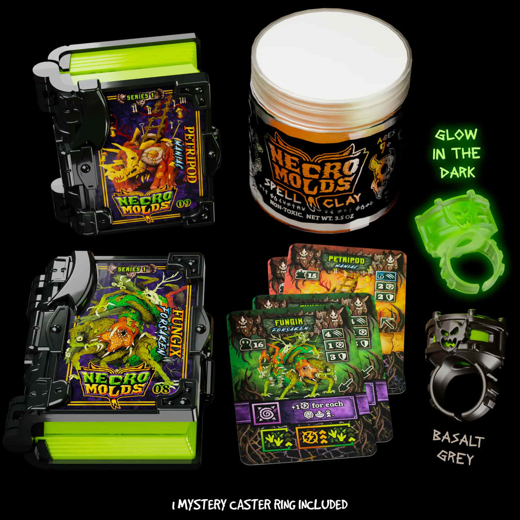 Necromolds Monster Pack 3: Fungix and Petripod Board Games Necromolds