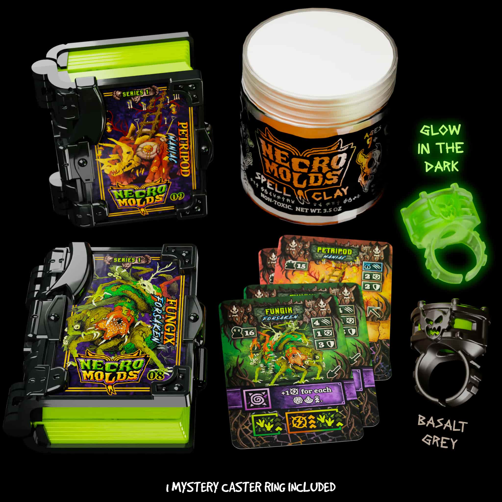 Necromolds Monster Pack 3: Fungix and Petripod Board Games Necromolds