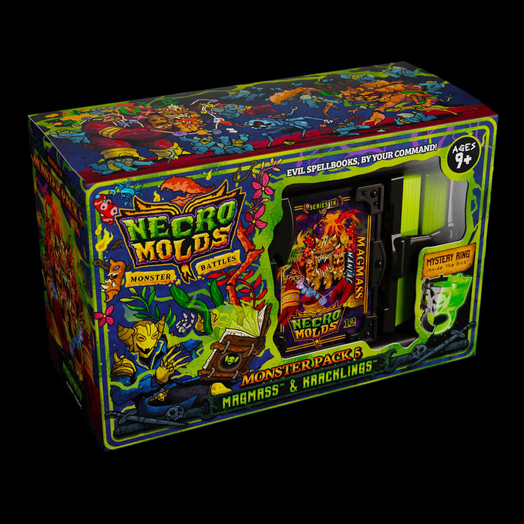 Necromolds Monster Pack 5: Magmass and Kracklings Board Games Necromolds