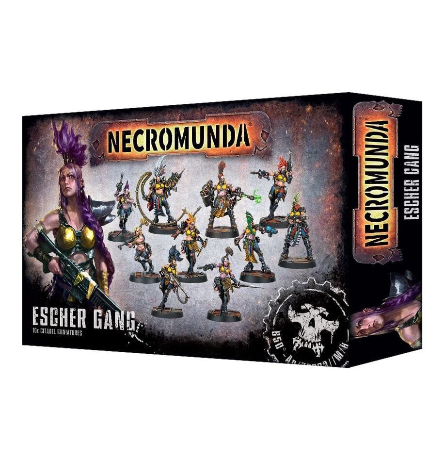 Necromunda Escher Gang Miniatures Games Workshop