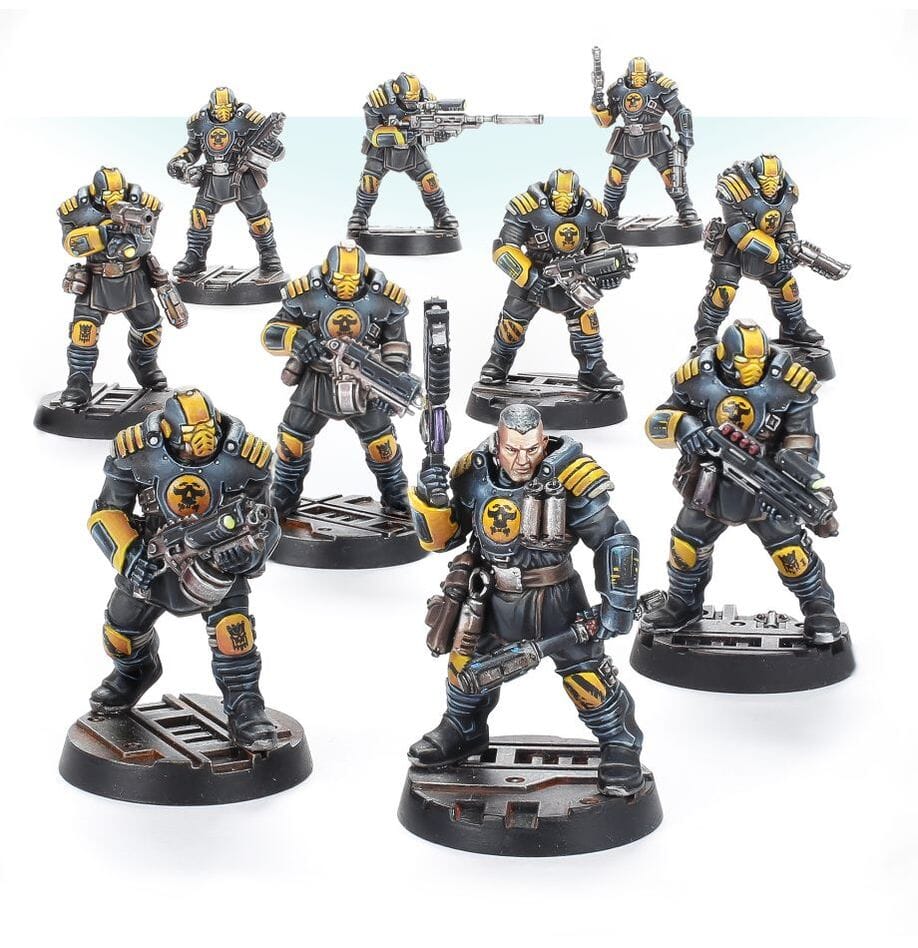 Necromunda: Palanite Enforcer Patrol Miniatures Games Workshop
