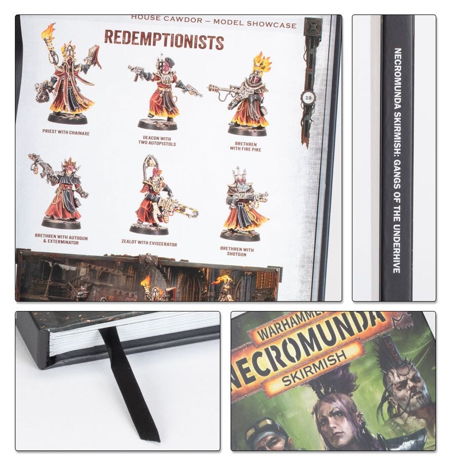 Necromunda Skirmish: Gangs of The Underhive Rulebook Games Workshop 