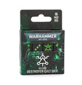 Necrons Destroyer Cult Dice (2026) Dice Sets & Games Games Workshop 