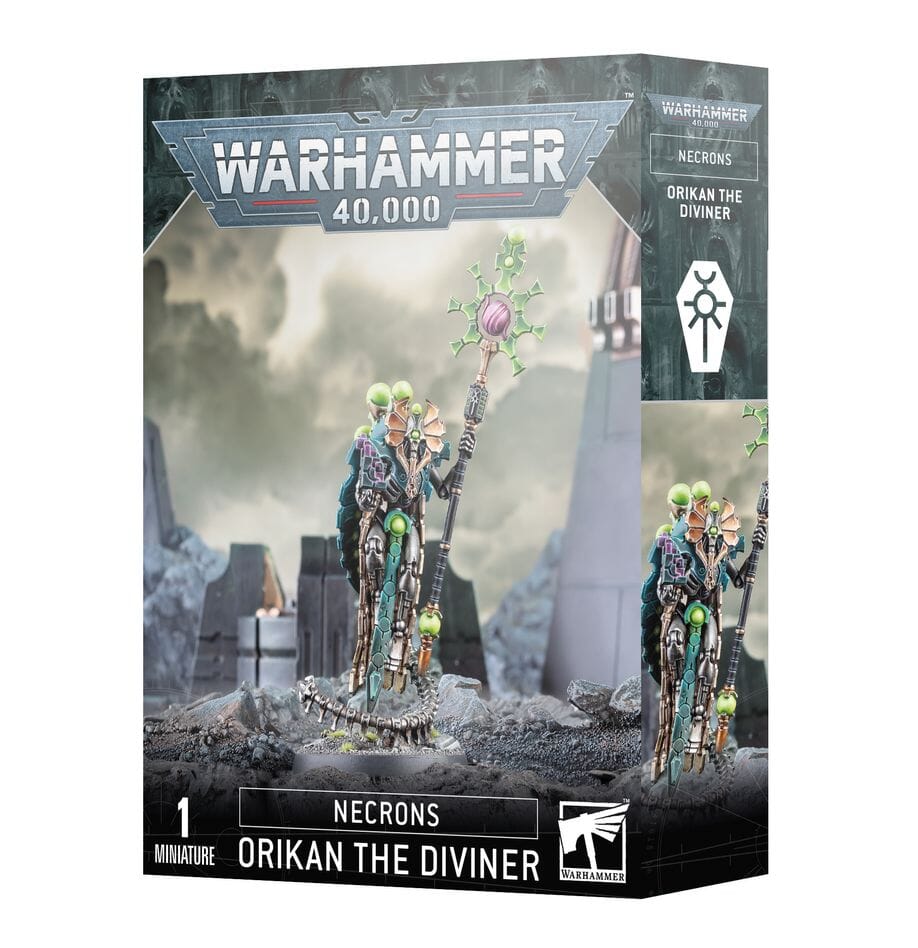 Necrons Orikan the Diviner Miniatures Games Workshop