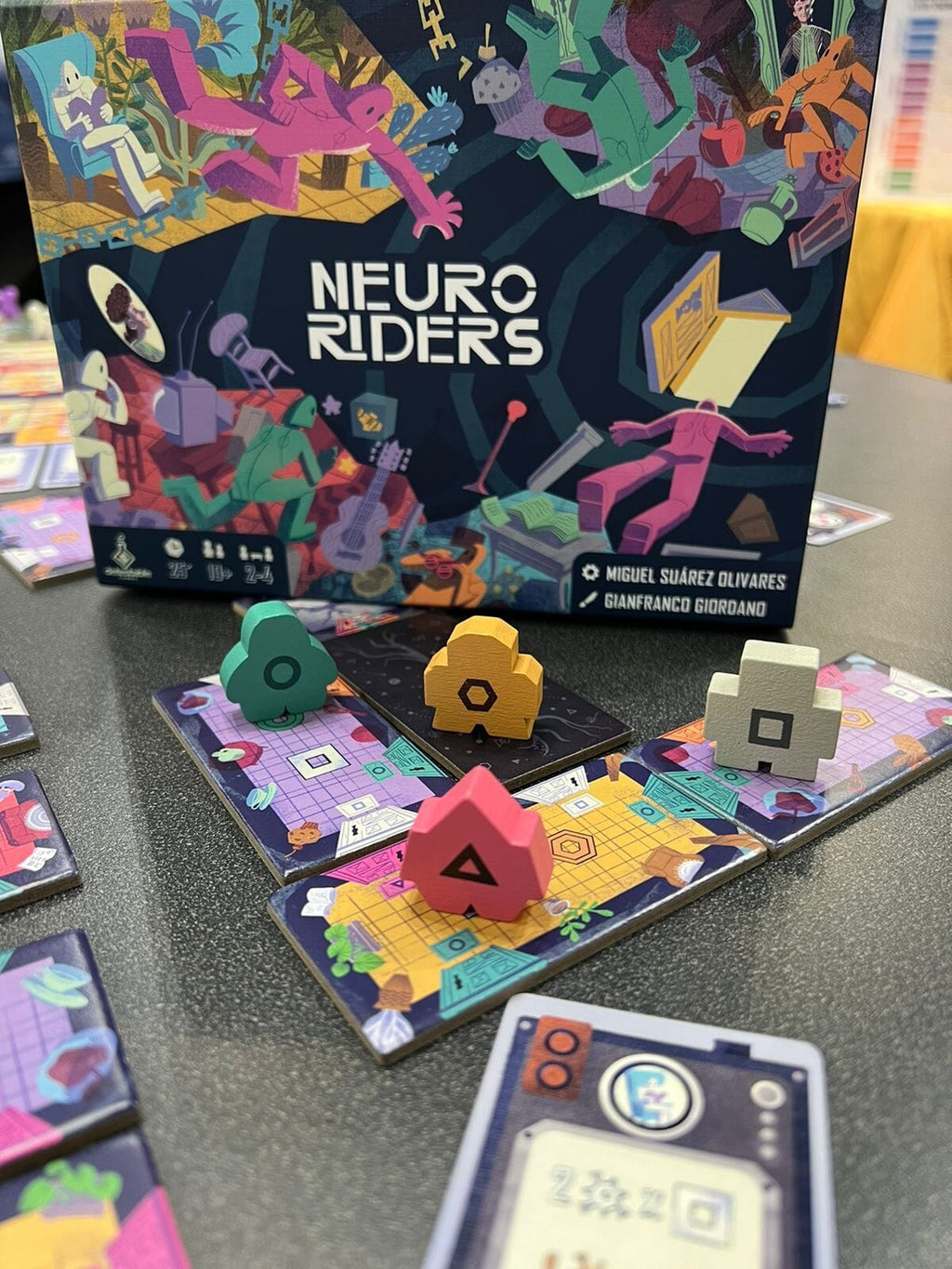 Neuroriders Board Games Draco Studios