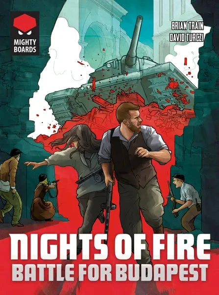 Nights Of Fire: Battle For Budapest Board Games Mighty Boards