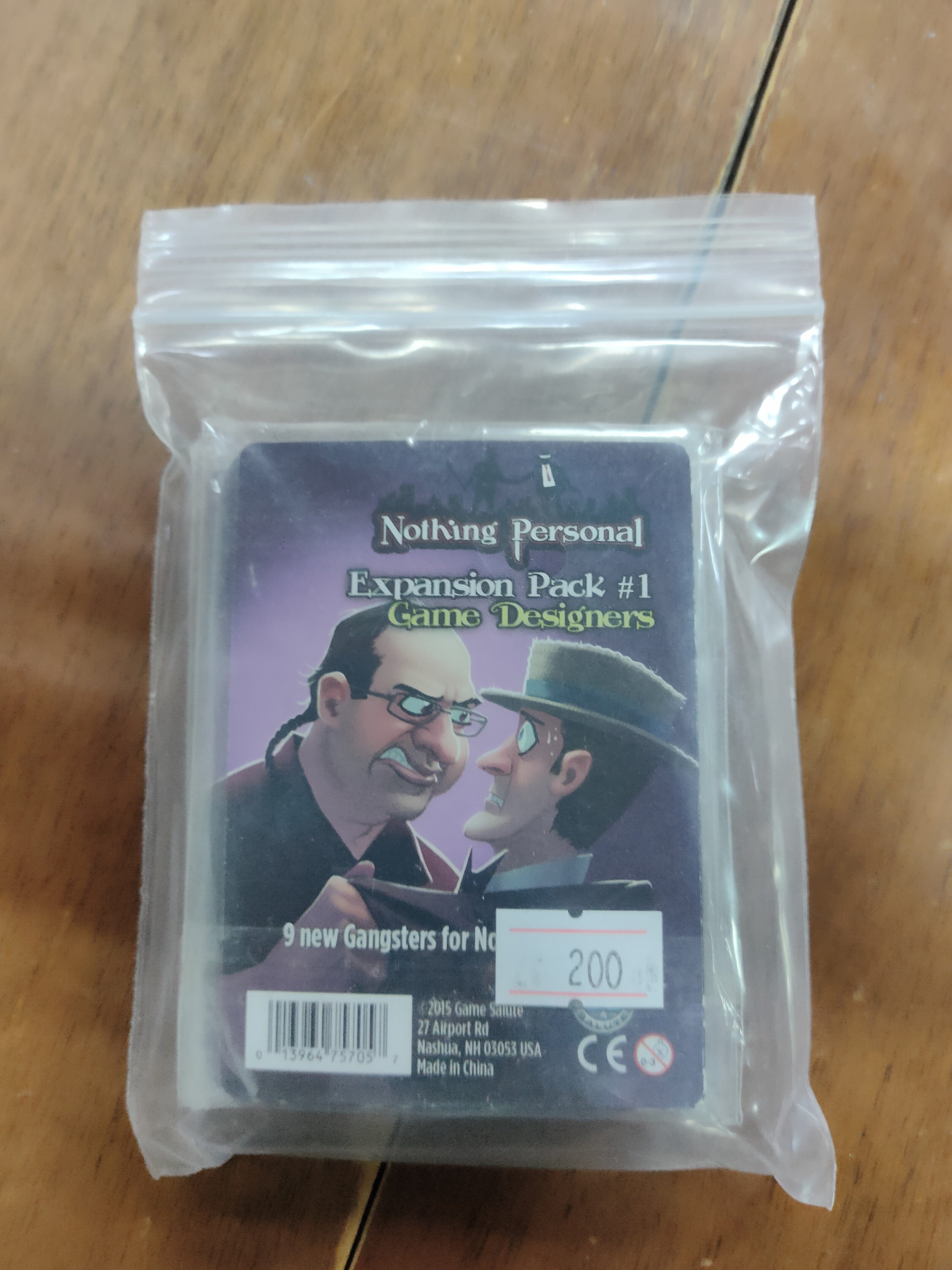 Nothing Personal Expansion Pack: Game Designers Board Game HIT POINT