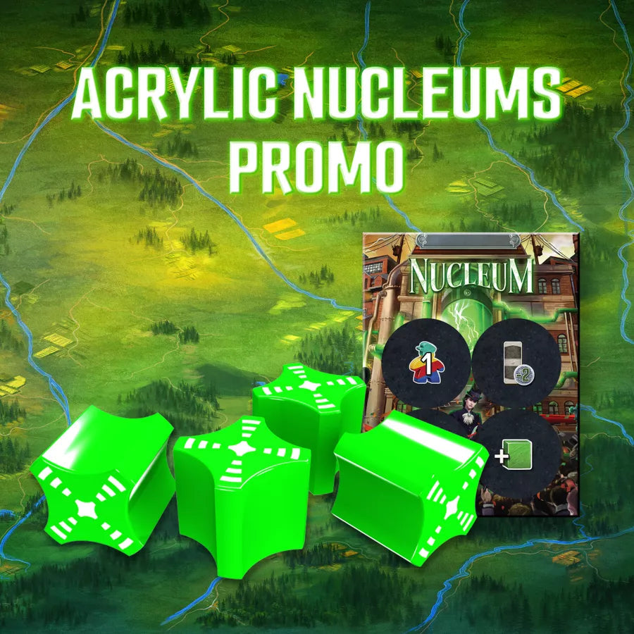 Nucleum 2023 Promo Pack Bundle Board Games Board & Dice