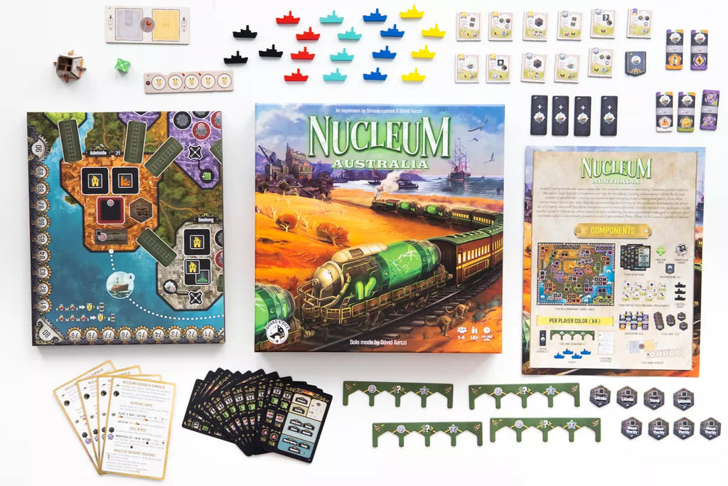 Nucleum: Australia Board Games Board & Dice