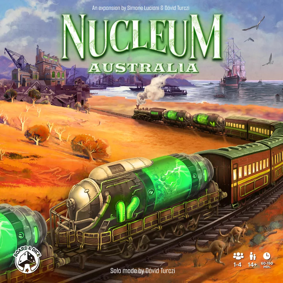 Nucleum: Australia Board Games Board & Dice