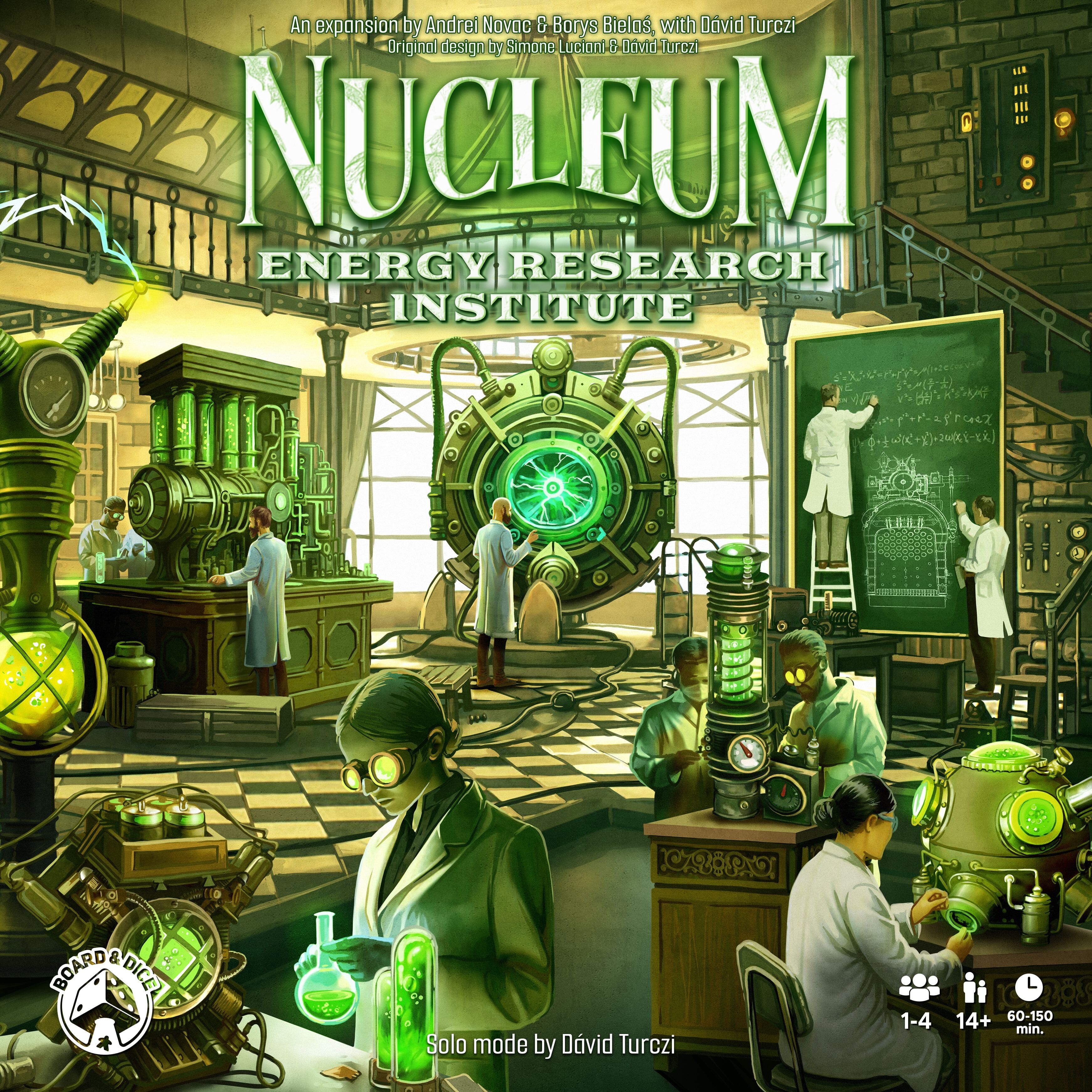 Nucleum: Energy Research Institute Board Games Board & Dice 