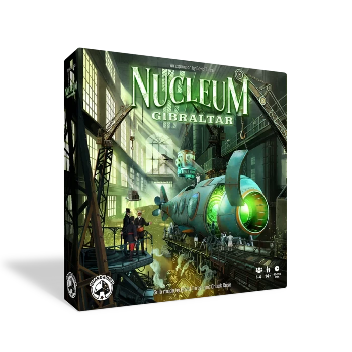 Nucleum: Gibraltar Board Games Board & Dice 