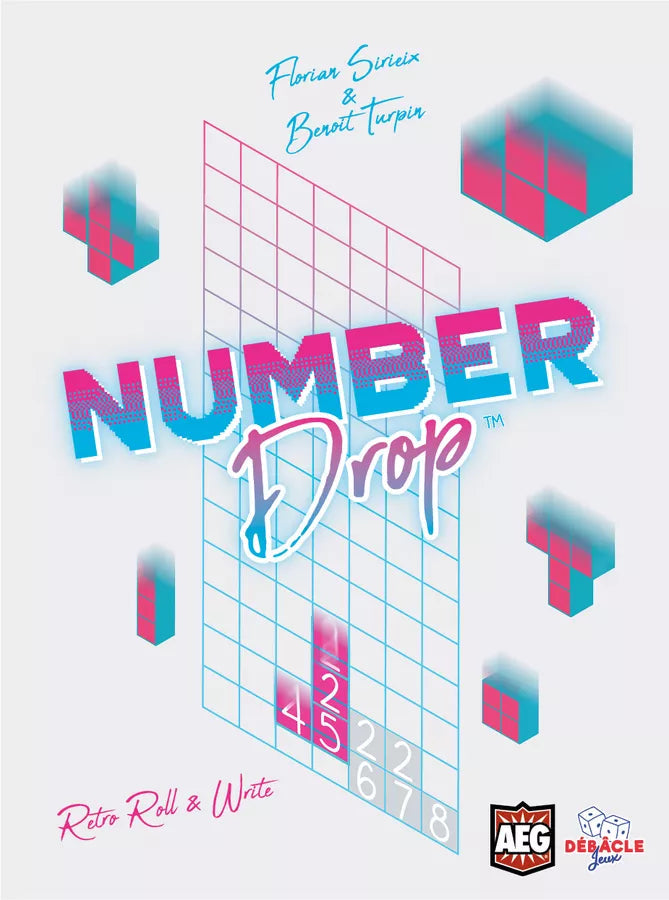 Number Drop Board Games AEG 