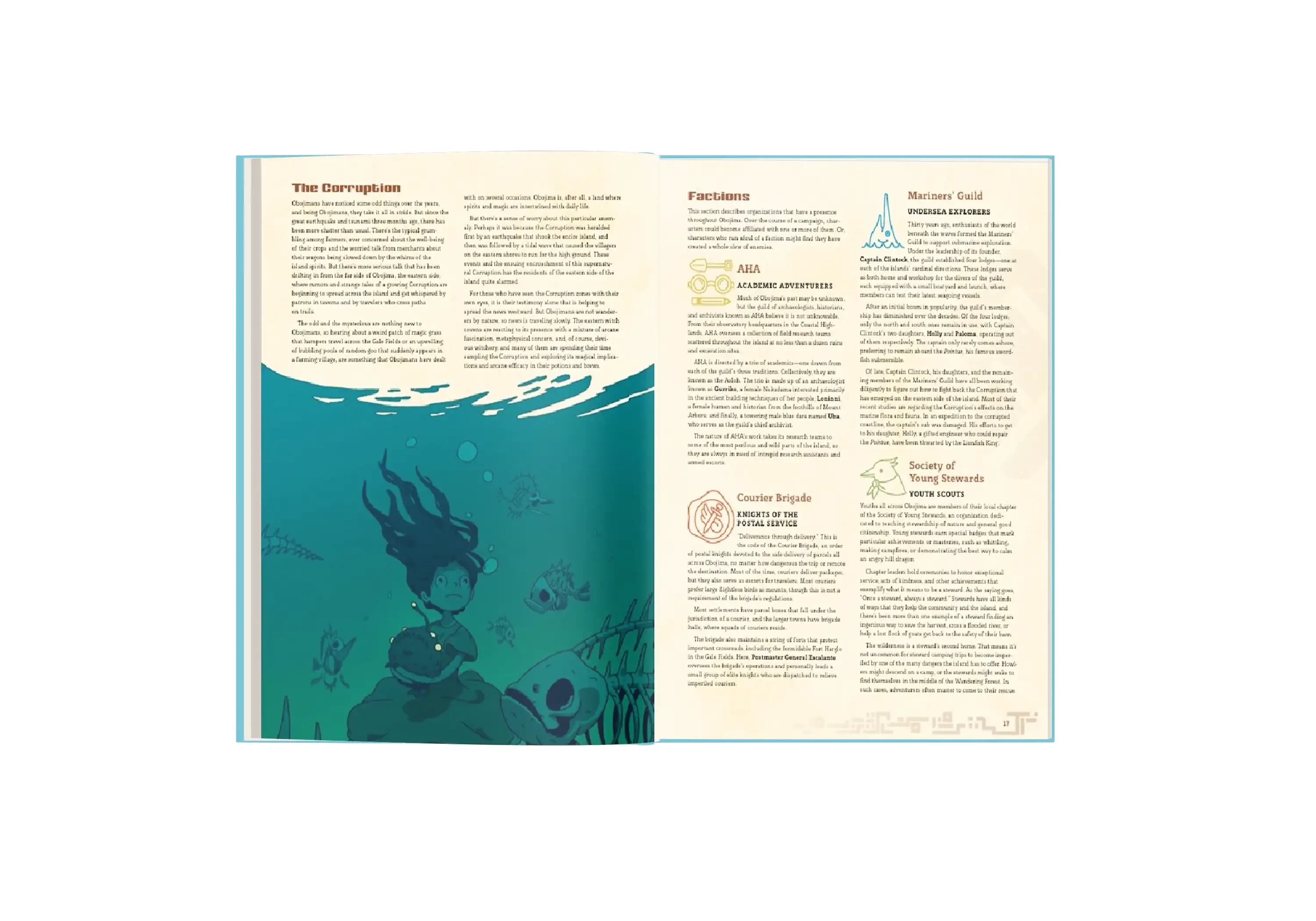 Obojima: Tales from the Tall Grass – Hardcover 5E Campaign Book RPG 1985 Games 