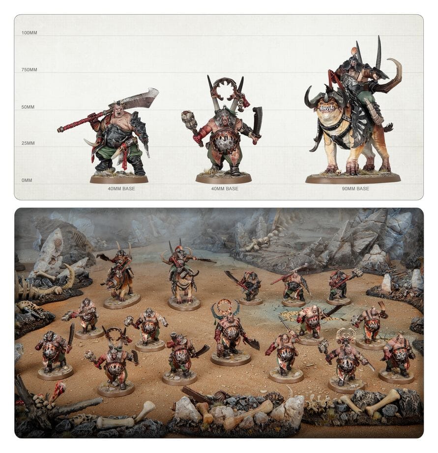 Ogor Mawtribes Army Set Miniatures Games Workshop 