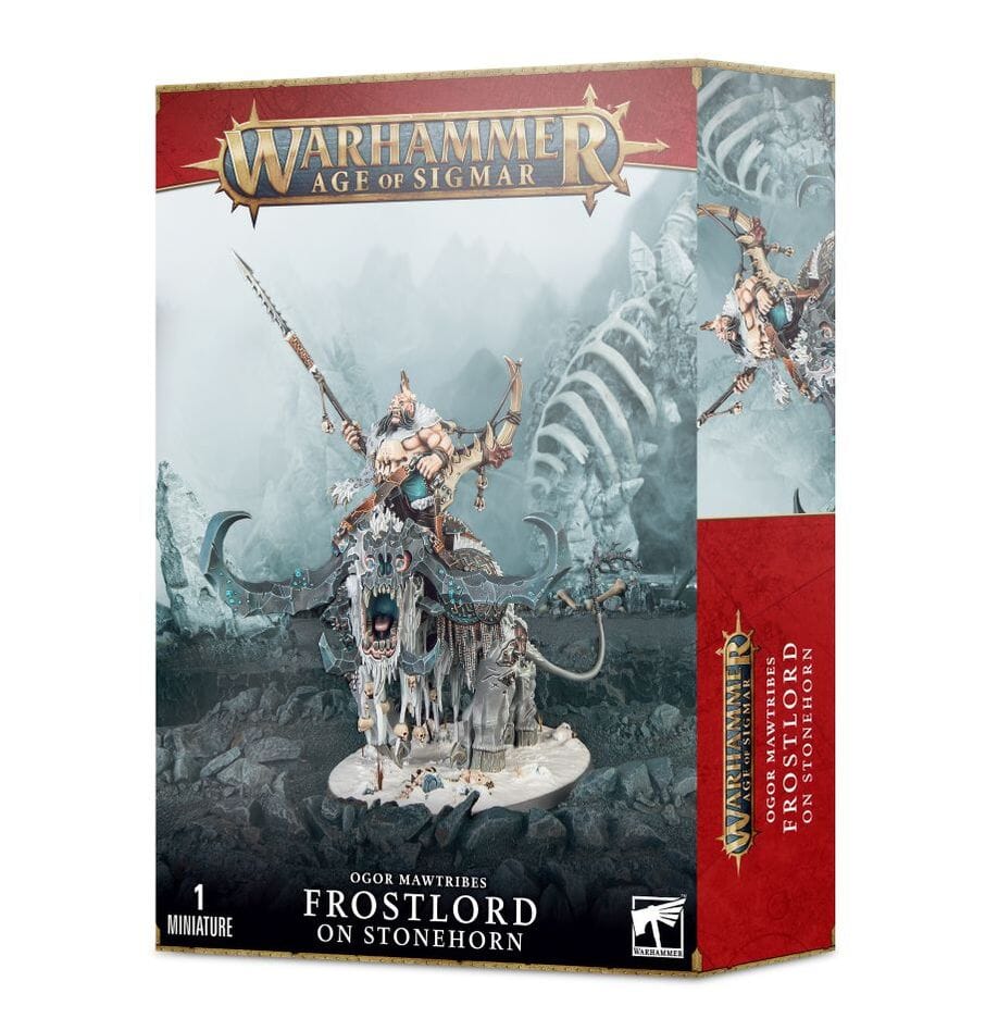 Ogor Mawtribes: Frostlord on Stonehorn Miniatures Games Workshop