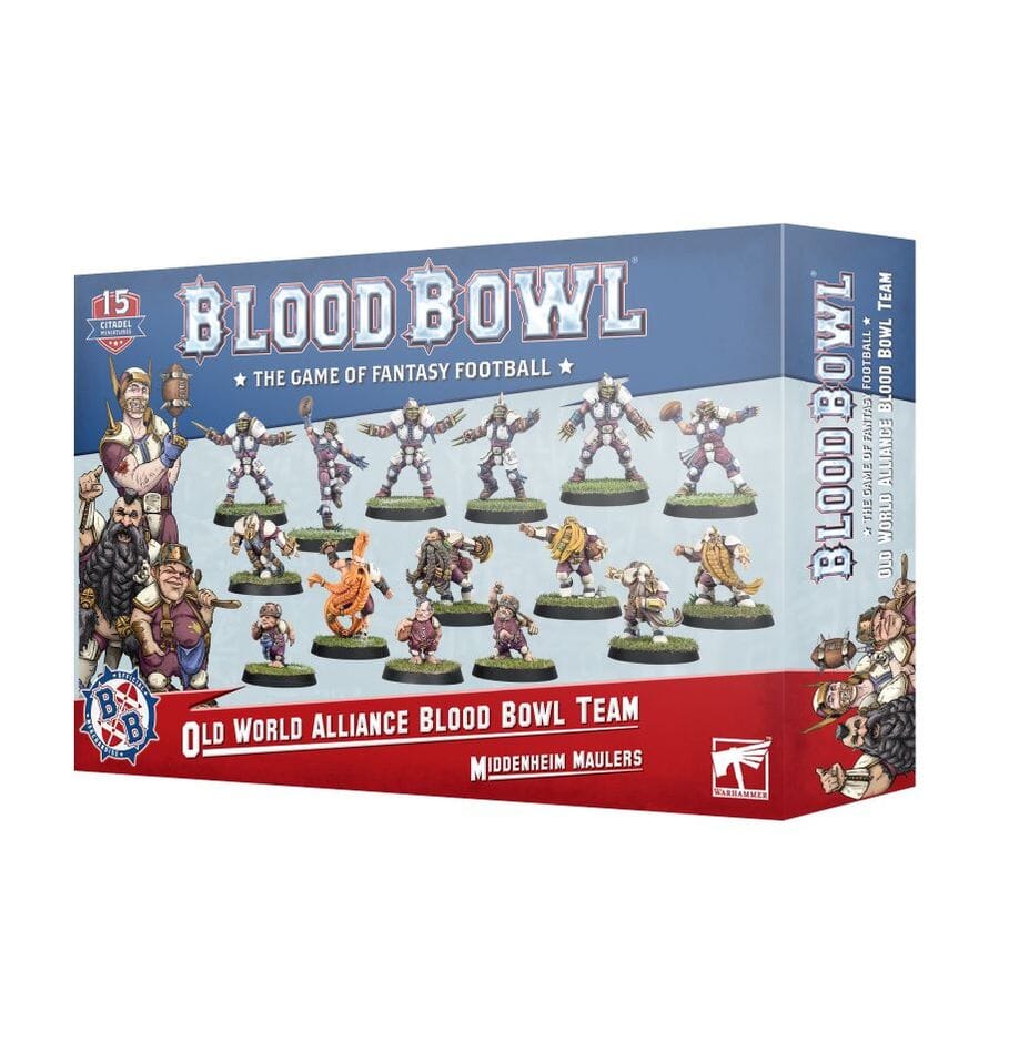 Old World Alliance Blood Bowl Team – The Middenheim Maulers Miniatures Games Workshop