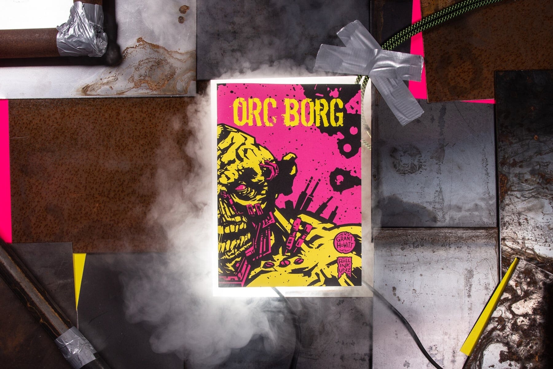Orc Borg Zine RPG Rowan Roock and Decard