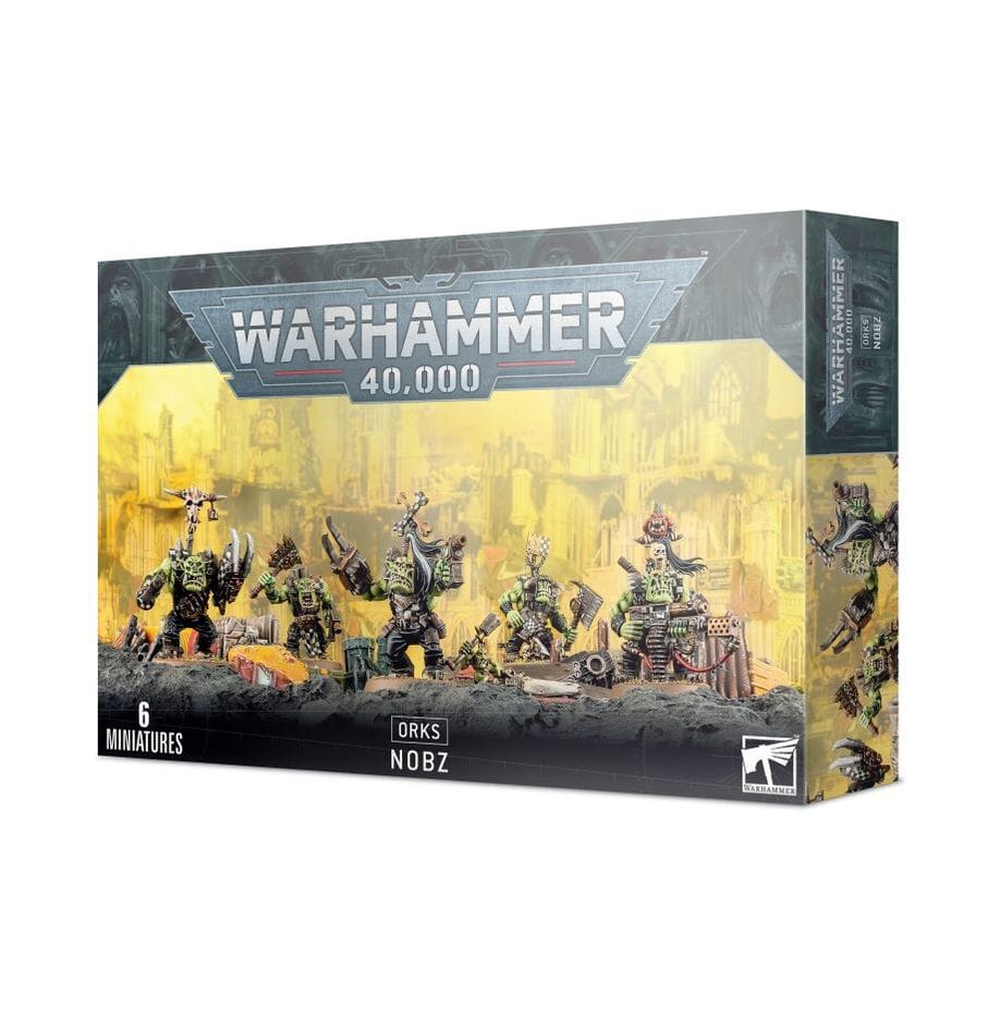 Ork Nobz Miniatures Games Workshop