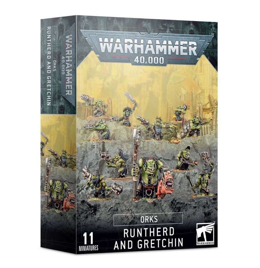 Orks: Runtherd and Gretchin Miniatures Games Workshop 