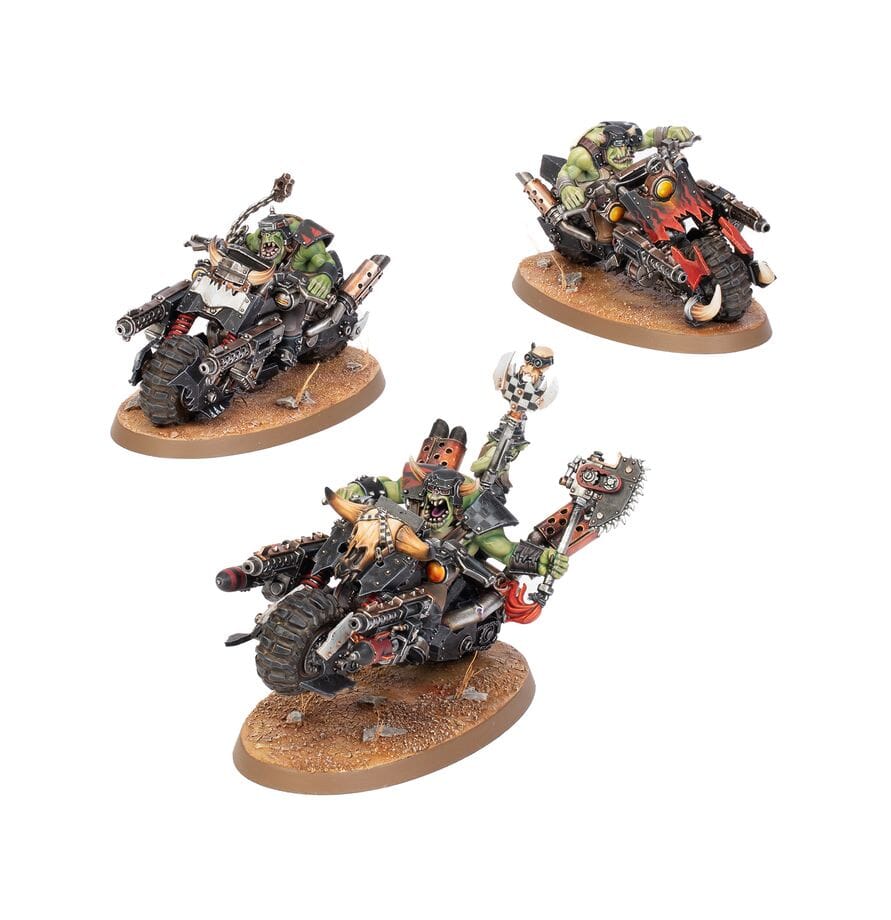 Orks: Warbikers Miniatures Games Workshop 
