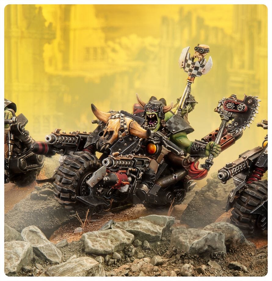 Orks: Warbikers Miniatures Games Workshop 