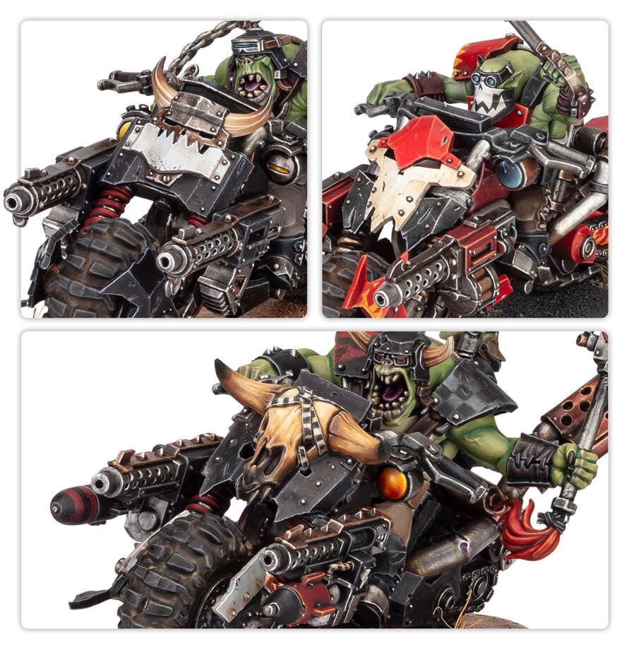 Orks: Warbikers Miniatures Games Workshop 