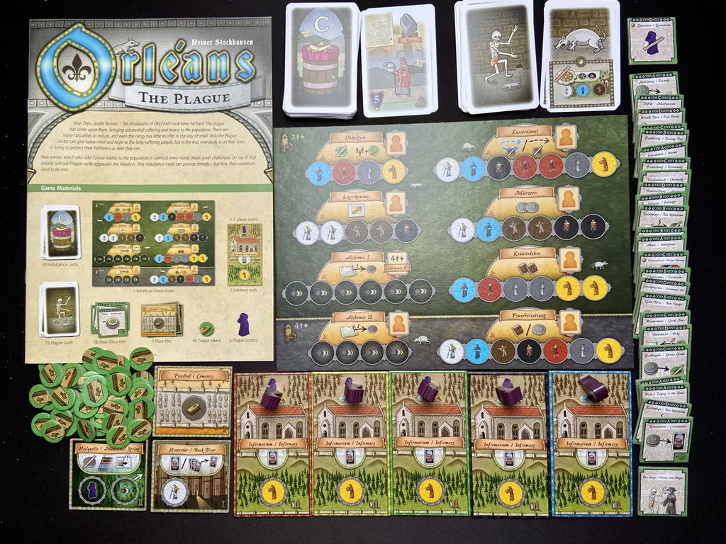 Orléans: The Plague Board Games DLP