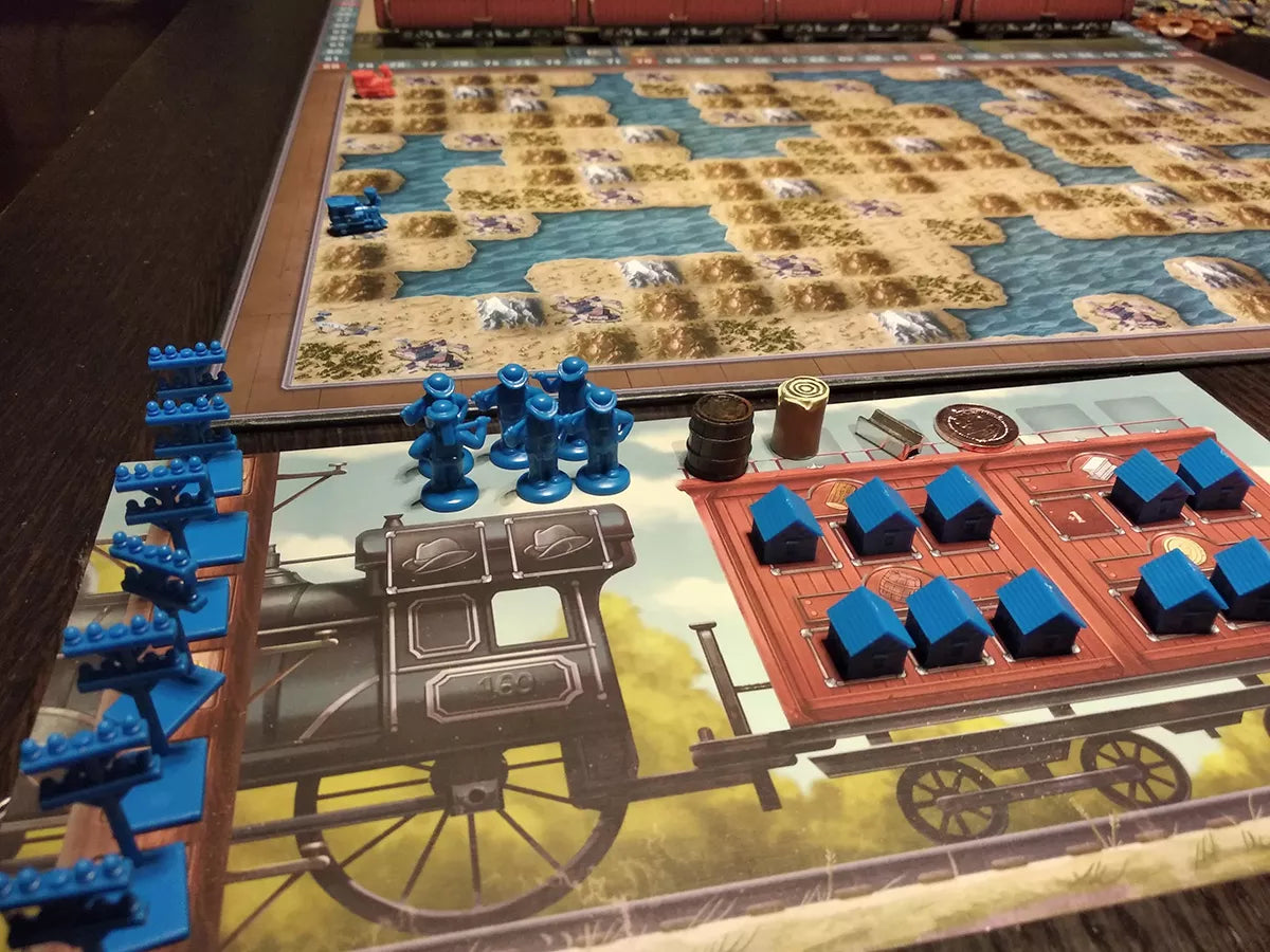 Pacific Rails Inc. Deluxe Board Games Vesuvius Media