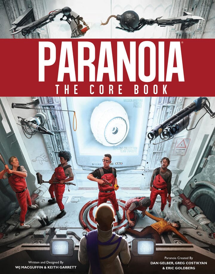 Paranoia The Core Book RPG Mongoose