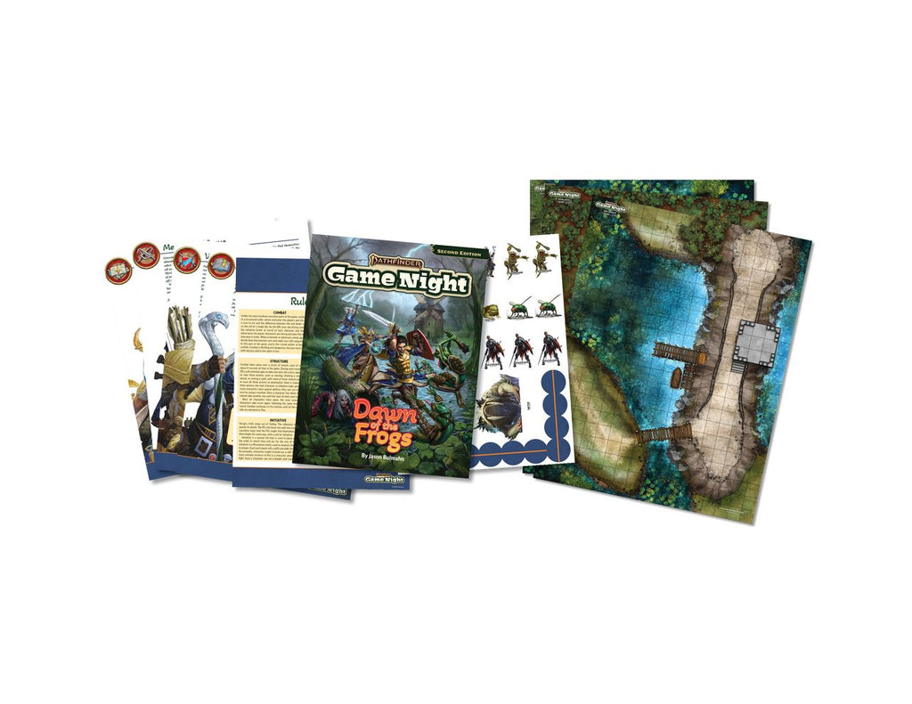 Pathfinder 2E: Game Night - Dawn of the Frogs RPG Paizo 