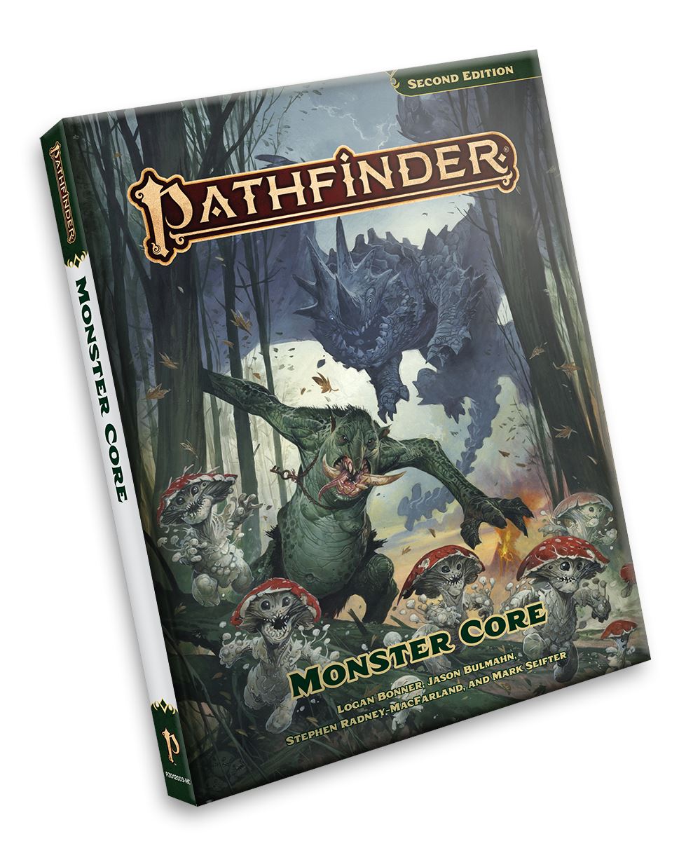 Pathfinder 2E: Monster Core Rulebook RPG Paizo Normal