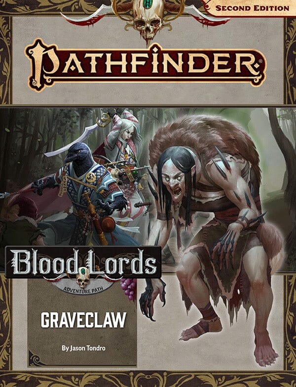Pathfinder Adventure Path #182: Graveclaw (Blood Lords 2 of 6) RPG Paizo