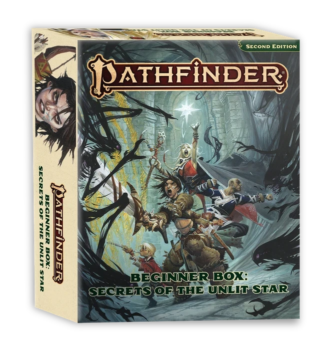 Pathfinder Beginner Box: Secrets of the Unlit Star RPG Paizo 