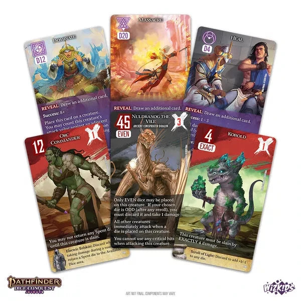 Pathfinder: Dice Conquest - Dice Game and Set Dice Sets & Games Wizkids 