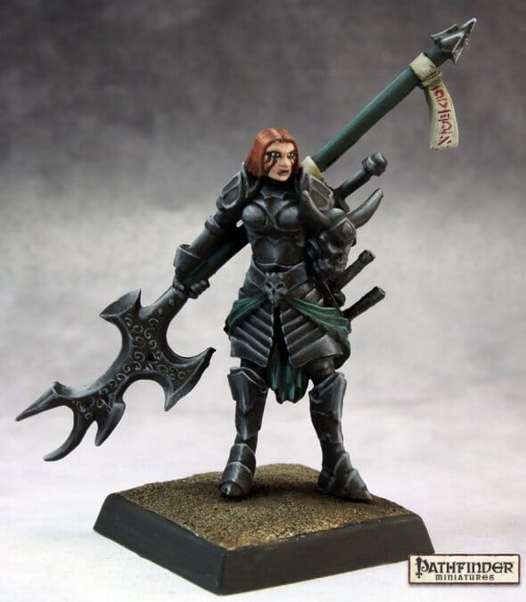 Pathfinder Miniatures: Hellknight - Order of the Pyre Miniatures Reaper Minis
